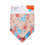 Barbite cu doua straturi (2 buc) 0+ JUNGLE BabyOno - imagine 2