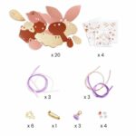 Set DIY bijuterii Miss Rosefinch Djeco - imagine 2