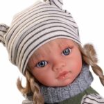 Papusa Emili 33 cm in stil boho Antonio Juan - imagine 2