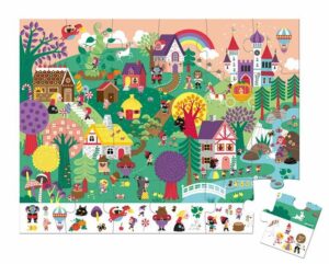 Puzzle de observatie - Povesti JANOD - imagine 2