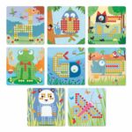 Jucarii Educative Mosaic rigolo Djeco - imagine 3