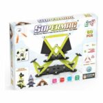 Set de constructie magnetic TECHNICOLOR 60 piese Supermag