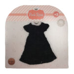 Imbracaminte Rochie (MANICA) negru - 32 CM Paola Reina