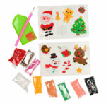 Pictura cu diamante stickere Craciun Grafix - imagine 3