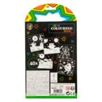 Carte de colorat in culori neon cu carioci incluse in asort Grafix - imagine 7