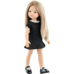 Imbracaminte Rochie (MANICA) negru - 32 CM Paola Reina - imagine 2