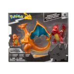 Set 3 Figurine Select Evolution Charmander #1, Charmeleon, Charizard POKEMON JAZWARES