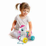 Jucarie Unicorn pe roti CLEMENTONI - imagine 3
