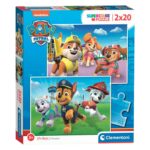 Puzzle Paw Patrol 2x20 piese CLEMENTONI