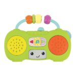 Jucaie interactiva cu sunet si lumina Pretend Mini Boombox INFANTINO