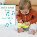 Jucaie interactiva cu sunet si lumina Pretend Mini Boombox INFANTINO - imagine 3