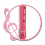 Fluier roz Bontempi - imagine 3