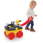 Carucior de tras atelier cu unelte de lucru 19 p. Ecoiffier - imagine 4