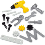 Carucior de tras atelier cu unelte de lucru 19 p. Ecoiffier - imagine 2