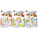 Set pictura, Grafix, Vopsele cu apa A4 in asort. Grafix