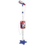Karaoke pentru copii cu 1 microfon si lumina Showtime stage microphone BONTEMPI - imagine 2