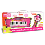 Sintetizator mini electric cu 24 clape si microfon, Bontempi - imagine 3