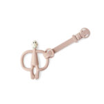 Suport dubla pentru suzeta (roz+mint) Matchstick Monkey - imagine 3