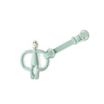 Suport dubla pentru suzeta (roz+mint) Matchstick Monkey - imagine 4
