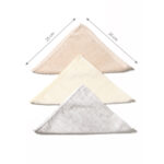 Prosop de bambus 3 buc. 25x25 cm BabyOno — изображение 5