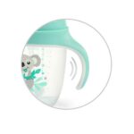 Cupa de baut cu un paie ponderat mentol BABYONO - imagine 5