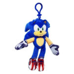 Sonic Prime - Jucarie de plus cu agatatoare, 15 cm S1, diverse personaje Sonic Prime P.M.I. Ltd — изображение 2
