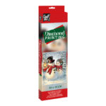 Pictura cu diamante de Craciun - Oameni de zapada - 30x30cm GRAFIX - imagine 3