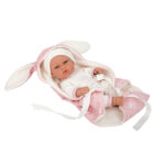 Bebe 30cm in patura roz ARIAS