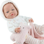 Papusa bebe 45 cm cu ursulet Paola Reina — изображение 2