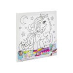 Set pictura pe numere 30x30 cm cu pensule si 6 culori in asort. Grafix - imagine 5