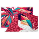 Set creativ Pictura cu Stickere pe numere 4 pagini, Fluture, Unicorn, Inima, Diamant, A4 GRAFIX - imagine 2