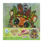 Pictura pe numere diamant pe panza in asort. 20x20cm Grafix - imagine 3