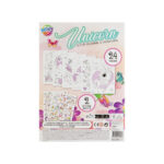 Carte de colorat A4 Glitter Colouring Sticker Book in asort. Grafix - imagine 4