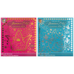 Carte de colorat Foil Colouring Book, 24 x 22 cm in asort. Grafix