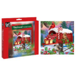 Pictura cu diamante de Craciun - 20x20cm GRAFIX