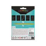 Set carduri razuibile 5 foi, 1 creioan 10 x 15 cm Grafix - imagine 4