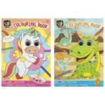 Carte de colorat Book Wobbly Eyes 27 x 19,5 cm in asort. Grafix