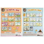 Carte de colorat Book Wobbly Eyes 27 x 19,5 cm in asort. Grafix - imagine 2