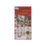 Carte cu stikire Xmas Stickers 20 foi in asort. GRAFIX - imagine 6