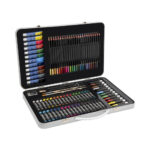 Set pictura si desen 90 piese Nassau Fine Art in cutie metalica GRAFIX — изображение 4