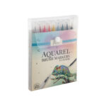 Set markere cu varf tip pensula pe baza de apa Nassau Fine Art 8 bucati/set GRAFIX
