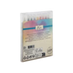 Set markere cu varf tip pensula pe baza de apa Nassau Fine Art 8 bucati/set GRAFIX - imagine 4