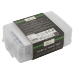 Set pictura Starter acrilic 20 piese cu panza inclusa GRAFIX - imagine 5