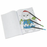 Carte de colorat motive Craciun A4 48 file GRAFIX - imagine 4