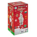 Set creativ deseneaza figurina de Craciun 23 cm GRAFIX - imagine 4