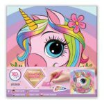 Pictura pe numere diamant pe panza in asort. 20x20cm Grafix - imagine 4