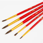 Set pensule GAMMA Ponei, 5 bucati, blister - imagine 3