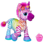 Zebra interactiva Zenya My rainbow zebra FURREAL HASBRO - imagine 2