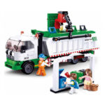 Set de constructie Serviciu de colectarea deseurilor, 432 elem. SLUBAN - imagine 2