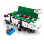 Set de constructie Serviciu de colectarea deseurilor, 432 elem. SLUBAN - imagine 4